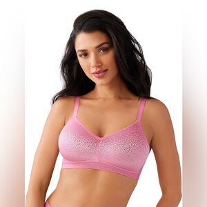 Wacoal Women's Back Appeal Unlined Mid Coverage Wire Free Bra, 852303 34DDD